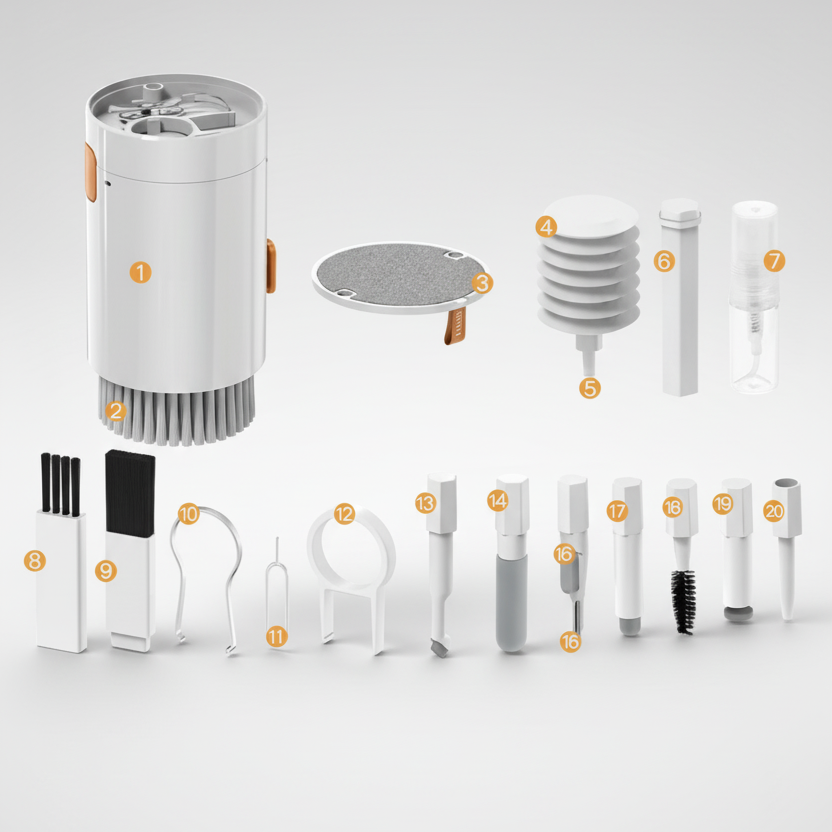 20 w 1 wielofunkcyjne narzędzie do czyszczenia